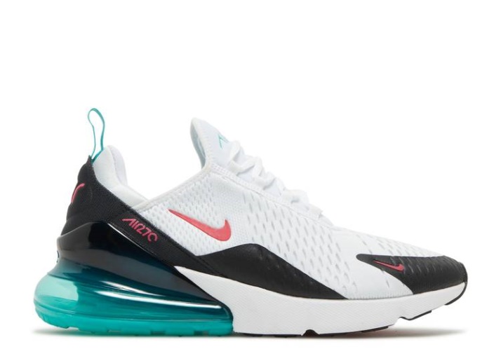 Nike Air Max 270 - South Beach Blanco/rush Rosa/verde Azulado/negro