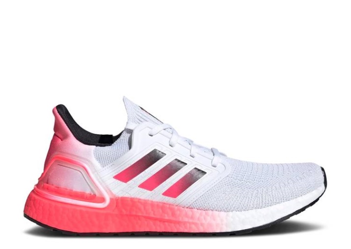 Adidas Ultraboost 20 - Blanco Señal Rosa
