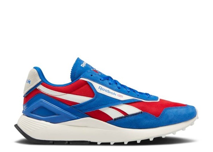 Reebok Classic Leather Legacy Az - Vector Azul Rojo