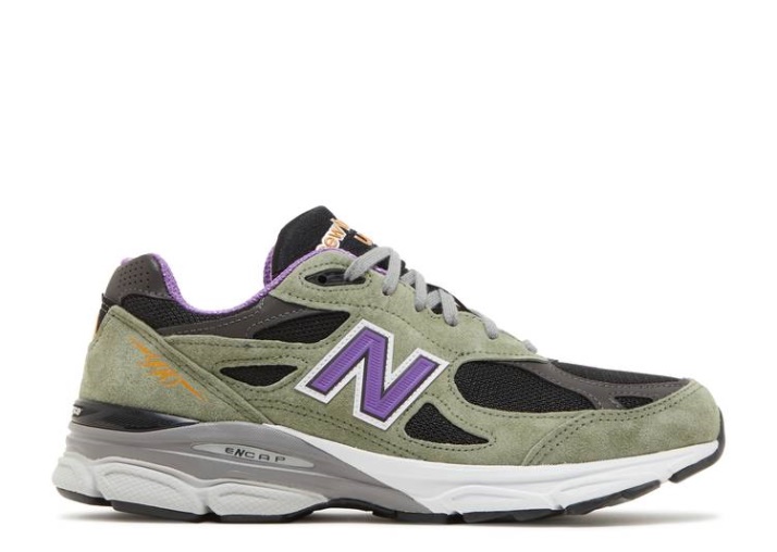 New Balance Teddy Santis X 990v3 Made In Usa - Hoja De Olivo