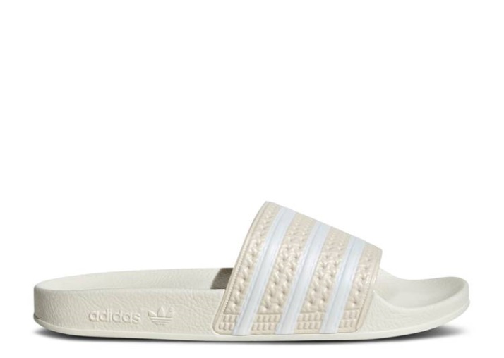Adidas Wmns Adilette Slide - Triple Blanco
