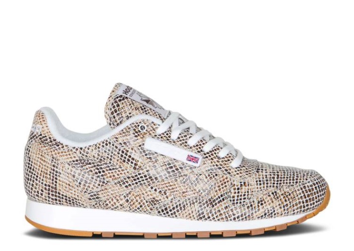 Reebok Crooked Tongues X Classic Leather Lux - Piel De Serpiente