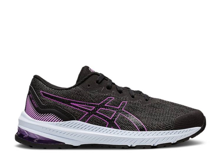 Asics Gt 1000 11 Gs - Gris Grafito Orquídea