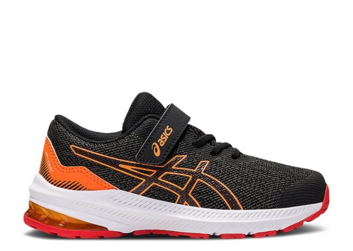 Asics Gt 1000 11 Ps - Gris Grafito Rojo Fuego