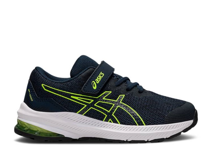 Asics Gt 1000 11 Ps - French Azul Peligro Verde