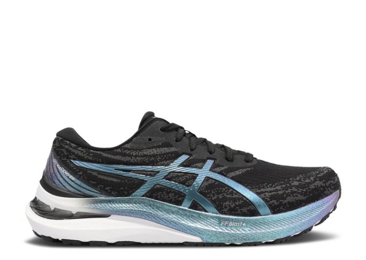 Asics Gel Kayano 29 Platino - Negro Azul