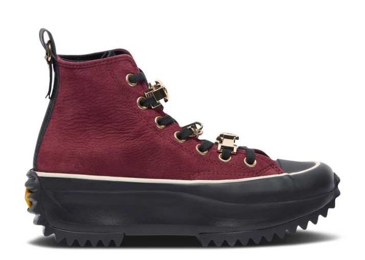 Converse Wmns Run Star Caminata Alto - Burdeos Profundo