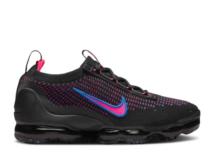 Nike Wmns Air Vapormax Flyknit - Negro Hyper Rosado