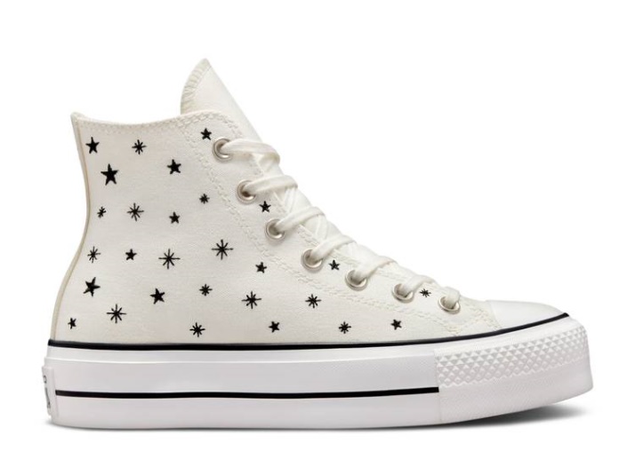 Converse Wmns Chuck Taylor All Star Plataforma Elevadora Alta - Estrellas Bordadas