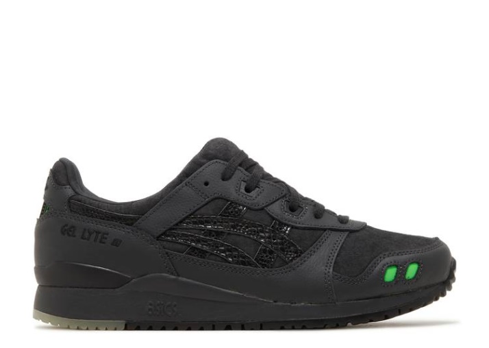 Asics Atmos X Gel Lyte 3 Og - Pitón Negro