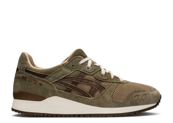 Asics Gel Lyte 3 Og - Paquete De Cambio De Estaciones Madera Crepe/tormenta Marrón
