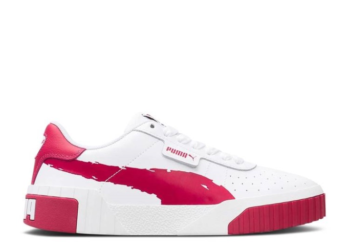 Puma Wmns Cali Cepillado - Blanco Cereza