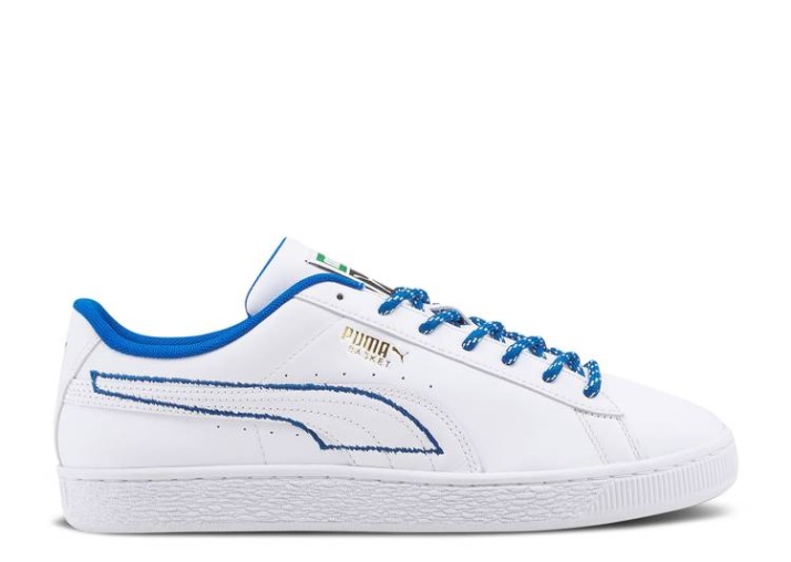 Puma Basket New Heritage - Blanco Real