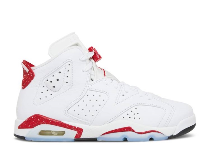 Air Jordan 6 Retro Gs - Rojo Oreo Muestra