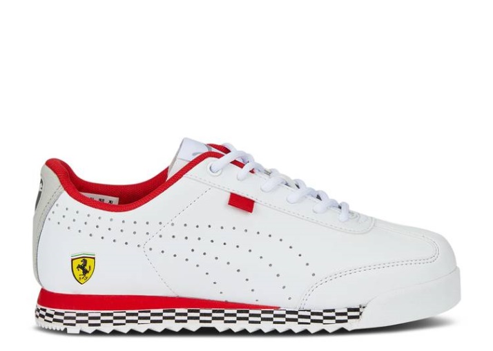 Puma Scuderia Ferrari X Roma Via Perf Jr - Blanco Rojo