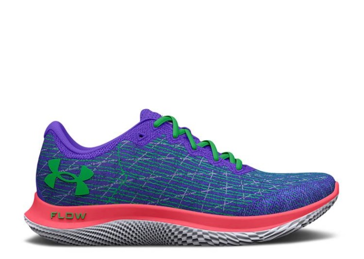 Underarmour Wmns Flow Velociti Wind 2 - Violeta Brillante Blitz Rojo