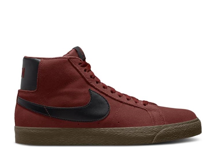 Nike Zoom Blazer Mid Sb - Marrón Buey