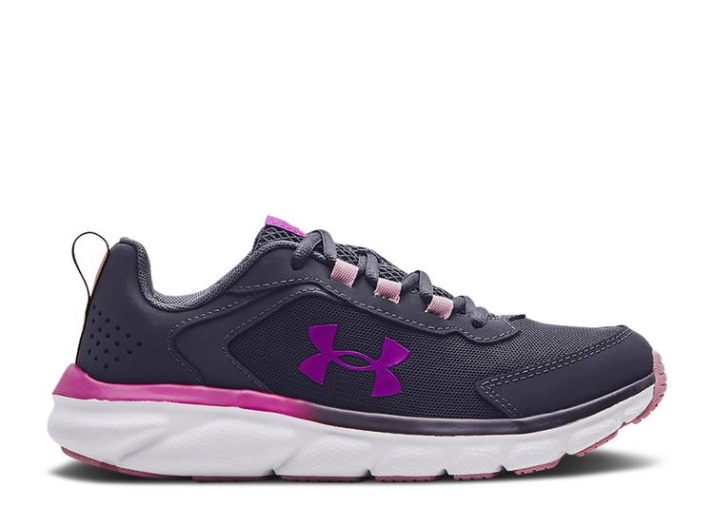 Underarmour Assert 9 Ac Gs - Acero Templado Niebla Rosa