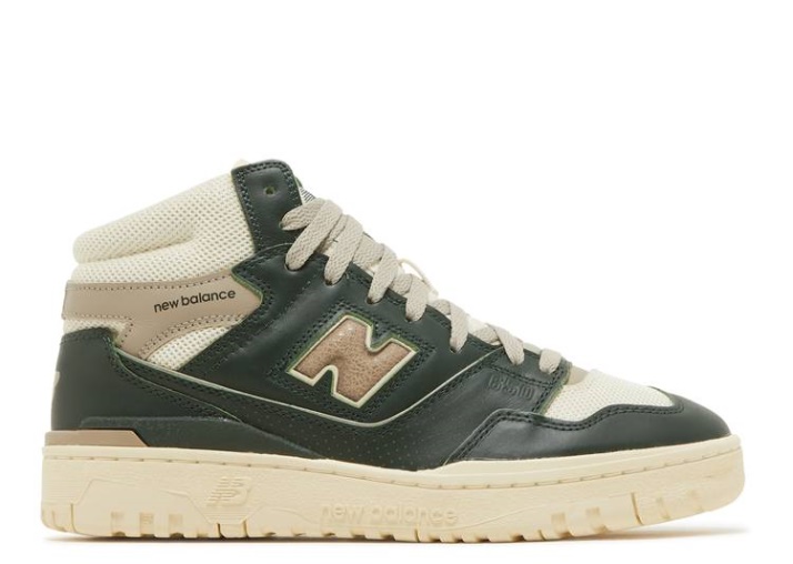 Zapatillas New Balance Leon Dore X 650r - Verde Gris