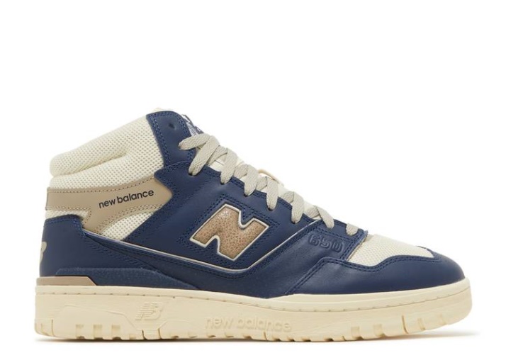 Zapatillas New Balance Leon Dore X 650r - Gris Marino