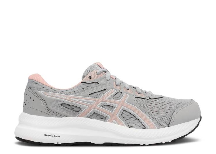 Asics Mujer Gel Contend 8 Wide - Piedmont Grey Frosted Rose