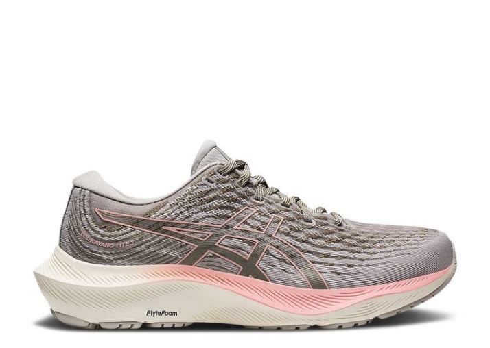 Asics Gel Kayano Lite 3 Mujer - Gris Ostra Escarchado Rosa