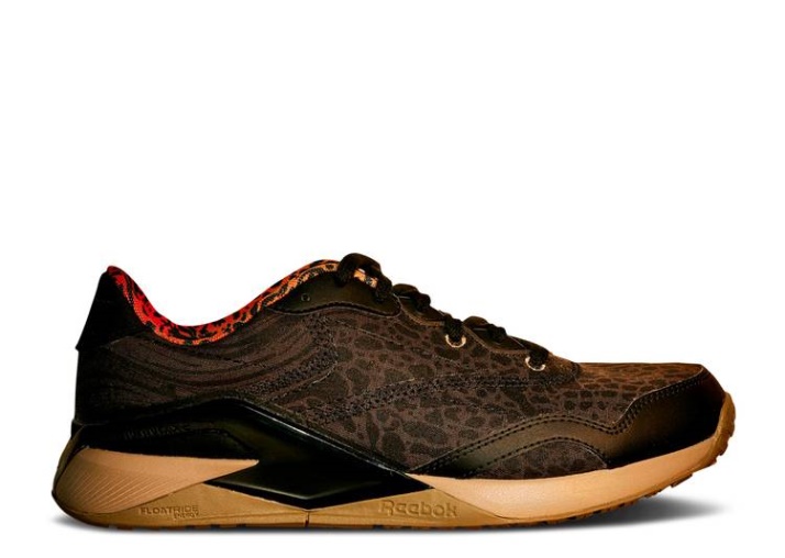 Reebok National Geographic X Nano X2 Grow - Animal Print Core Negro/piedra/caqui