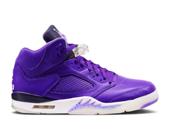 Dj Khaled X Air Jordan 5 Retro - We The Best Court Morado/amarillo/lila