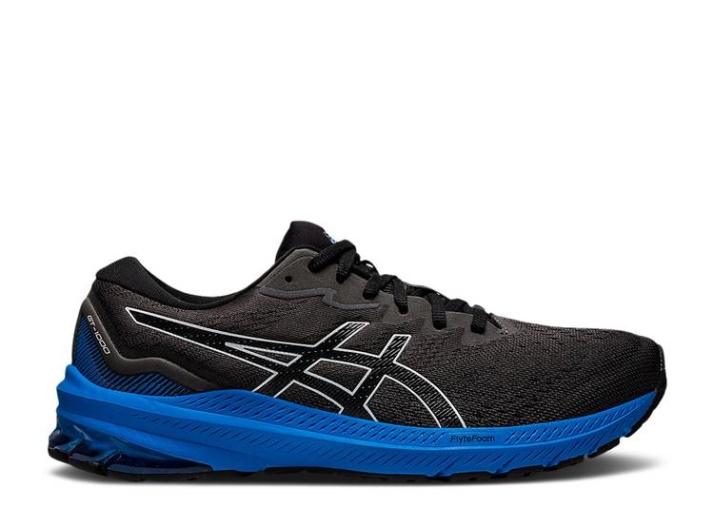 Asics Gt 1000 11 Negro/azul Eléctrico