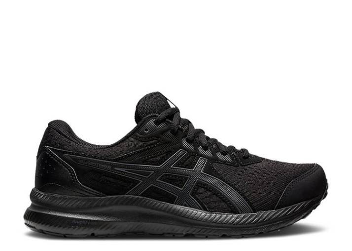 Asics Mujer Gel Contend 8 - Negro Portador Gris