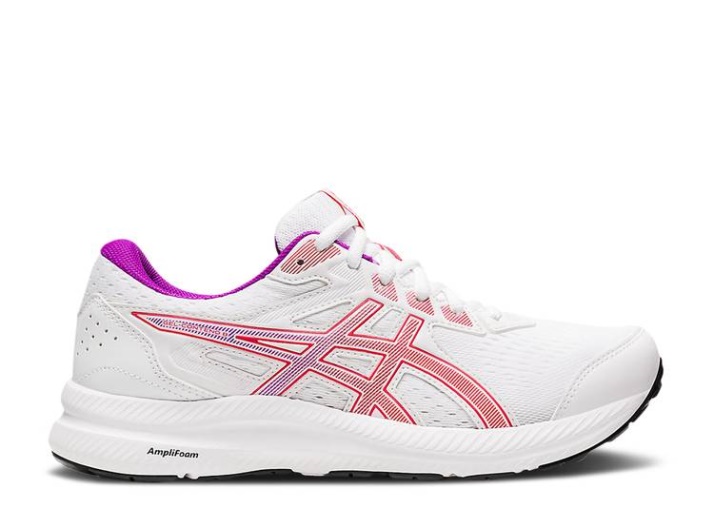 Asics Mujer Gel Contend 8 - Alerta Roja Blanca