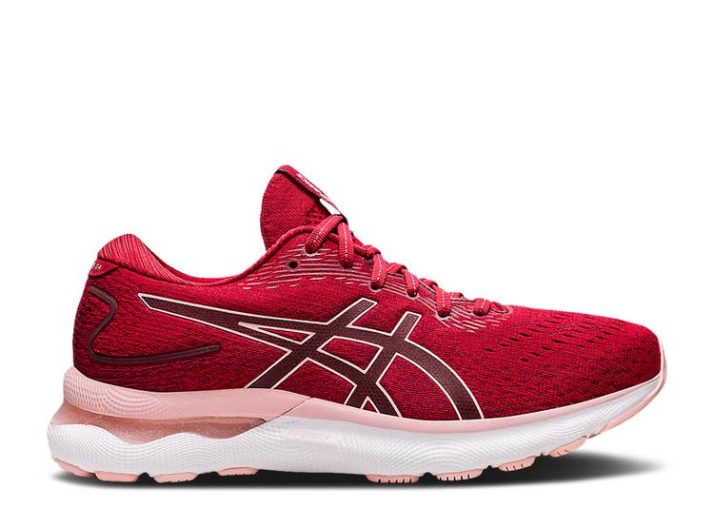 Asics Gel Nimbus 24 Mujer - Arándano Escarchado Rosa