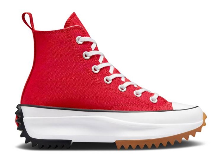 Converse Run Star High Plataforma Alta - Rojo