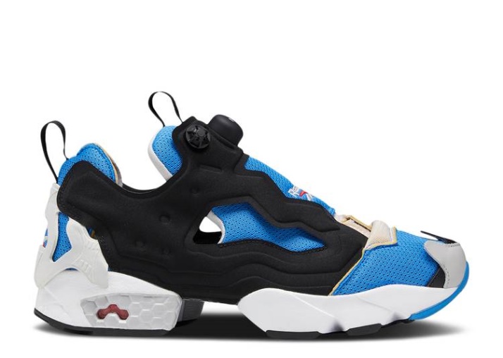Reebok Maison Margiela X Instapump Fury - Memoria De Negro/azul/blanco