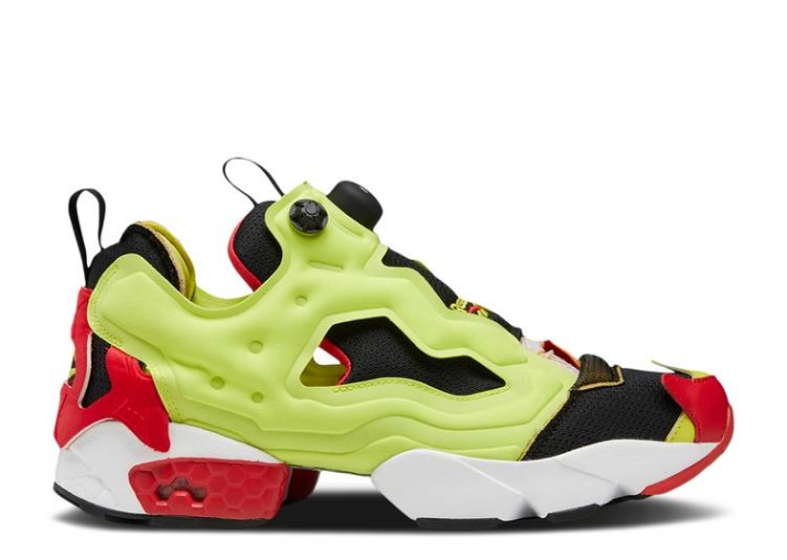 Reebok Maison Margiela X Instapump Fury - Memoria De Negro/lima/rojo