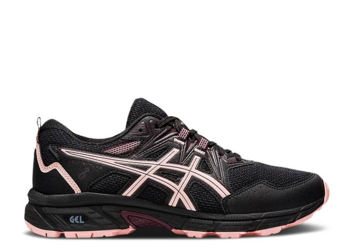 Asics Mujer Gel Venture 8 - Negro Escarchado Rosa