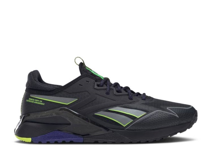 Reebok Nano X2 Tr Adventure Winter - Negro Solar Acid Amarillo