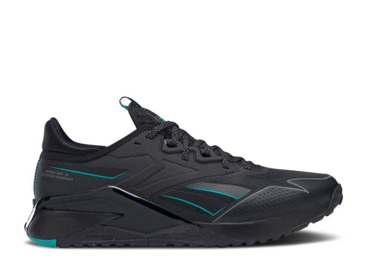 Reebok Nano X2 Tr Aventura - Negro Clásico Verde Azulado