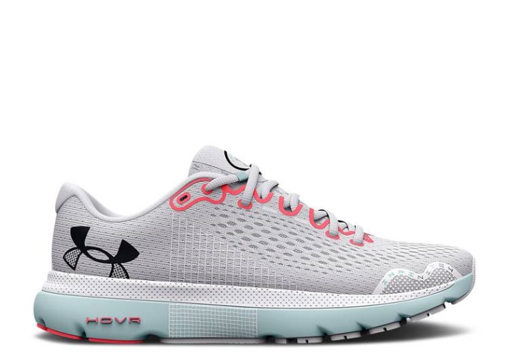 Underarmour Wmns Hovr Infinite 4 - Fusible Blanco Verde Azulado