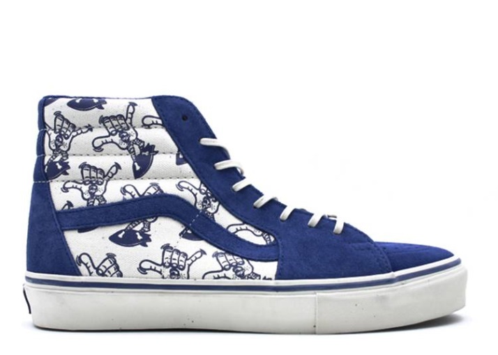 Vans Sk8 Hi Lx Azul/blanco