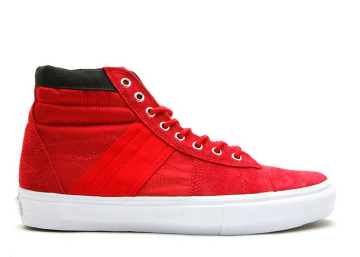 Vans Sk8 Hola Edición Estándar Lx Rojo/blanco