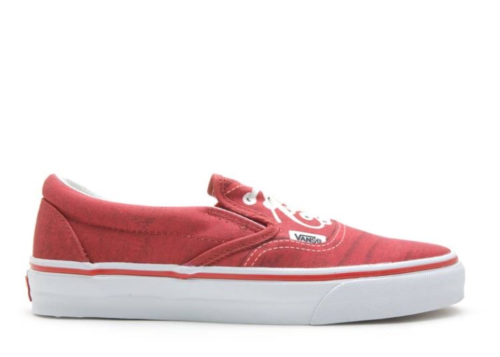 Zapatillas Vans Classic Slip On Lx Rojas
