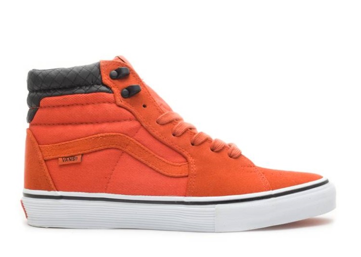 Vans Sk8-hi Lx (lvevl)rojo Arcilla/negro