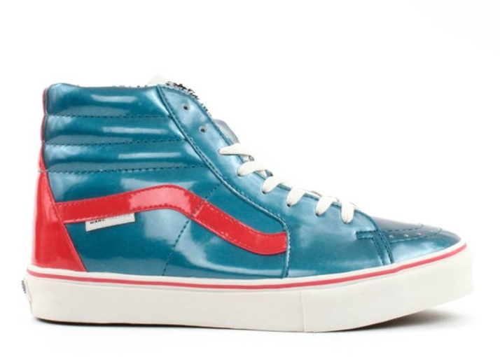 Vans Sk8 Hi Lx - Marc Jacobs Azul Oriental/rojo Chino