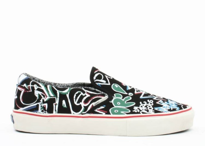 Vans Cls.slip-on Lx - Marc Jacobs Black/virids/ensign Blue