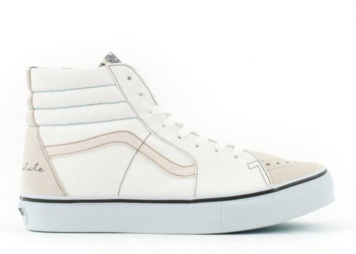 Vans Sk8-hi Lx - Loomstate Blanco/uva