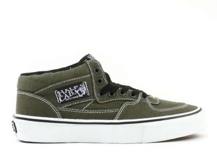 Vans Half Cab S Bosque Verde/blanco