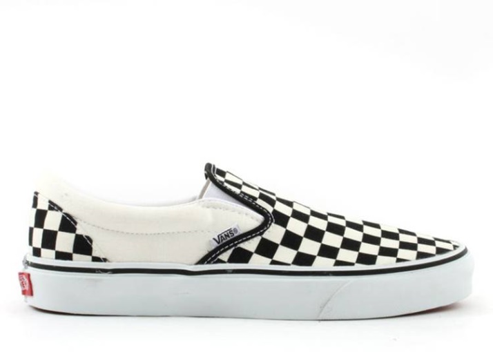 Vans Classic Slip-on Negro Y Blanco C