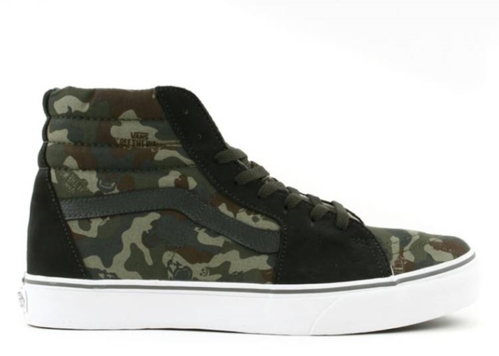 Vans Sk8-hi - Calavera Tortuga Camuflaje