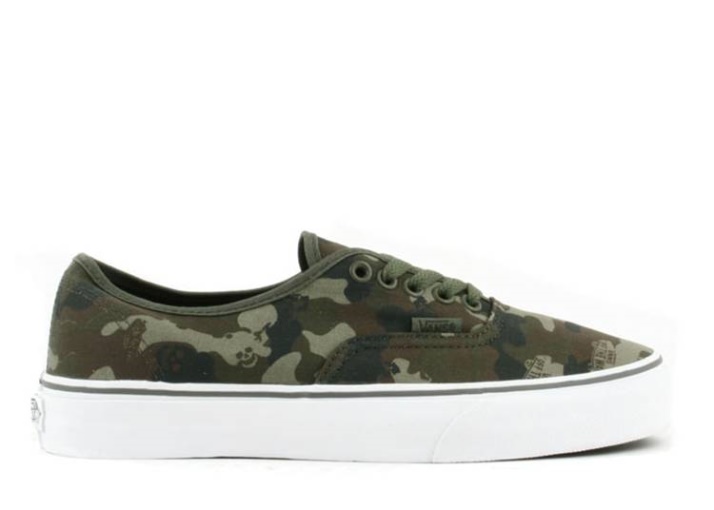 Vans Authentic - Calavera Tortuga Camuflaje